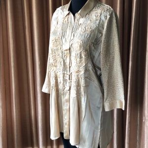 Chico’s Gold Blouse
